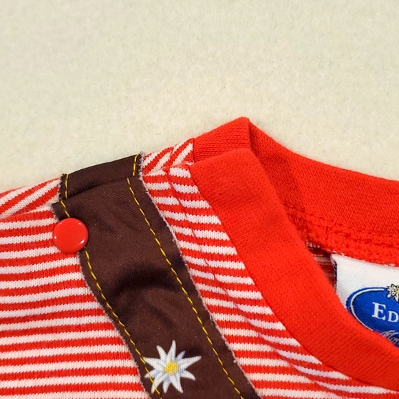 Adorable Swiss Cow Bell Long Sleeve Tshirt - Picture 3 of 7